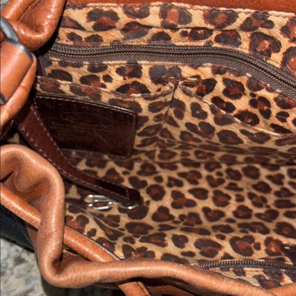 Brighton two tone Leather Women's Bag - Picture 16 of 16